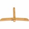 Ekena Millwork Bellingham Rough Sawn Timber Gable Bracket, Western Red Cedar, 84"W x 56"H x 6"D x 6"F, 16/12 Pitch GBW084X56X0606BEL00RWR - alternate 3